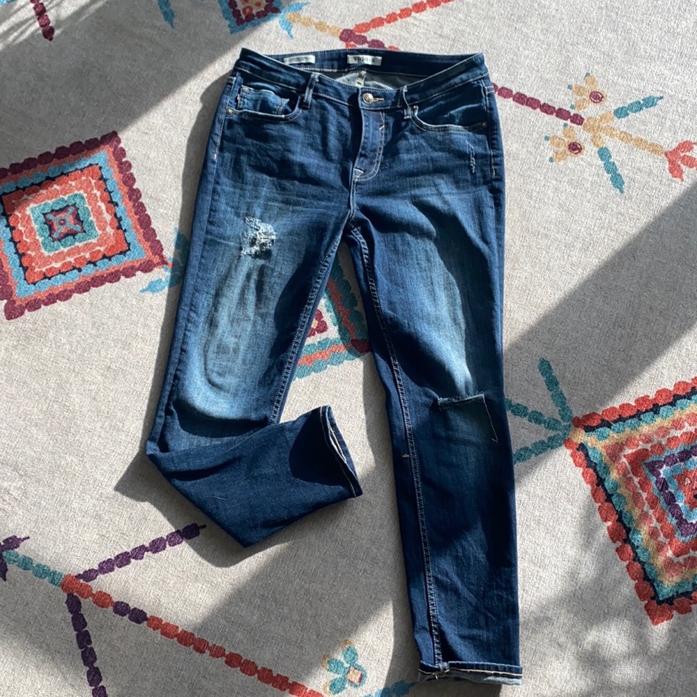 Vigoss tomboy fit distress jeans